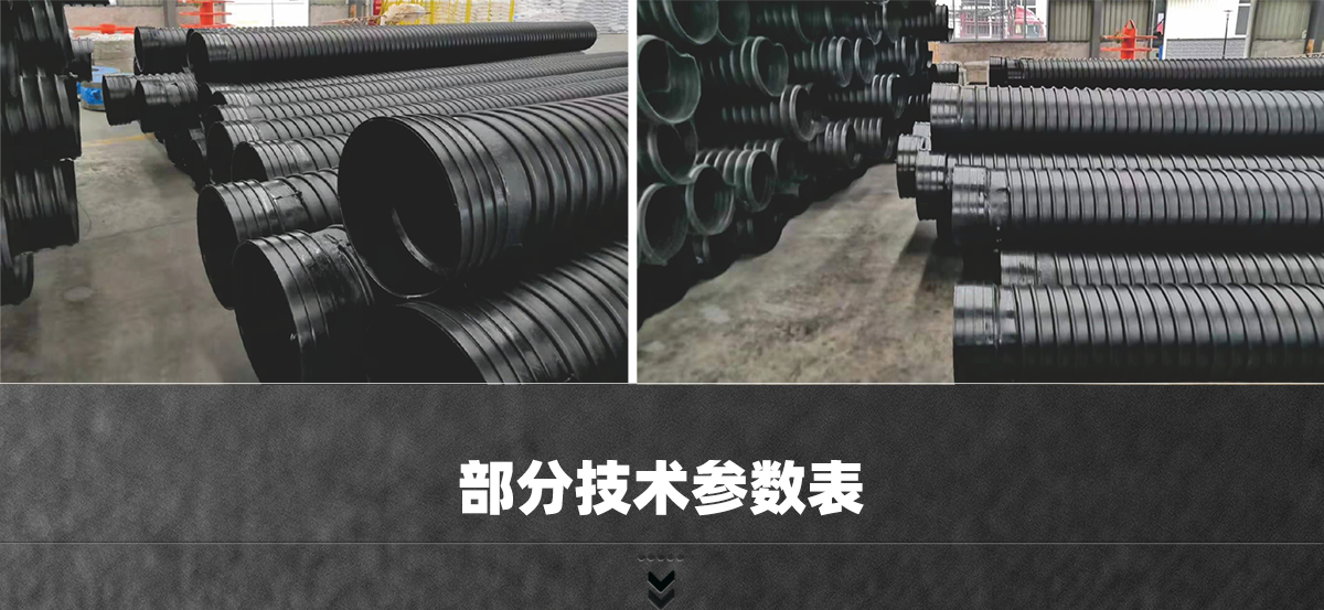 钢带增强螺旋波纹管